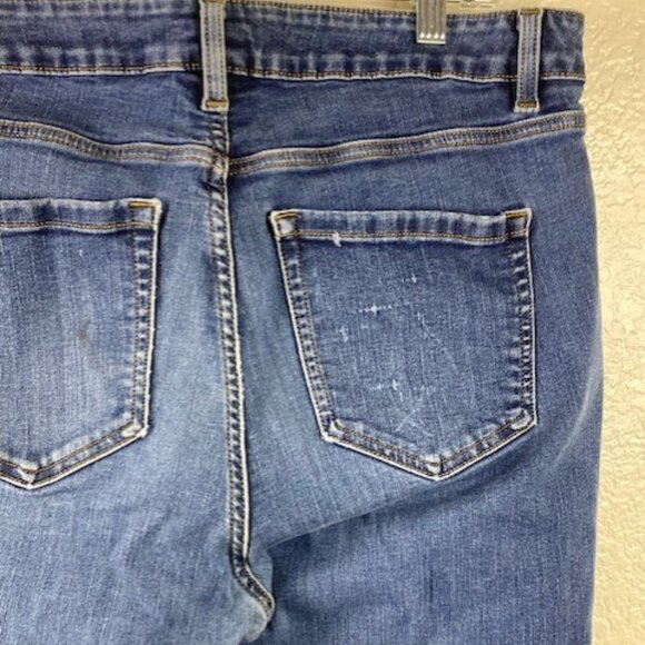 Lane Bryant Women's Skinny Stretch Blue Jeans Sz 16R - Picture 11 of 14